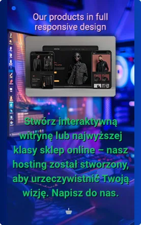 Baner reklamowy z aktualną ofertą